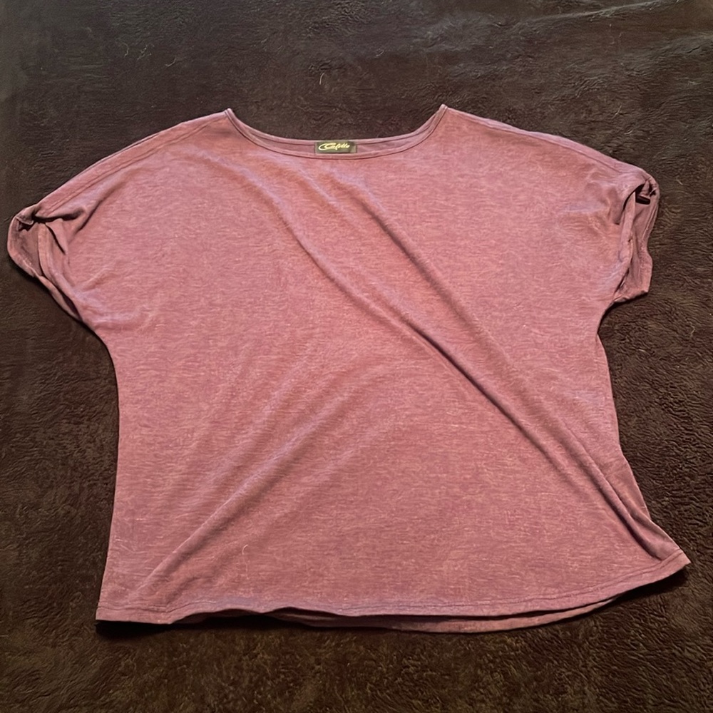 Open Shoulder Cut Shirt